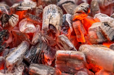 sıcak kömür arka plan