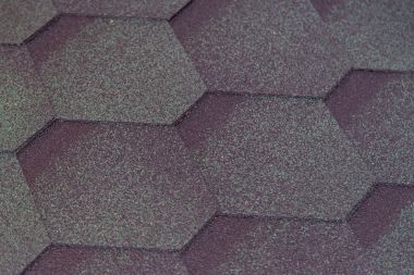 Doku yumuşak döşeme. arka plan pembe esnek kiremit çatı.