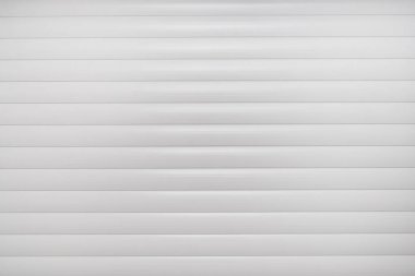 Alüminyum beyaz endüstriyel roller kepenkler arka plan.