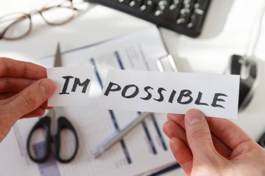 İş adamının elleri 