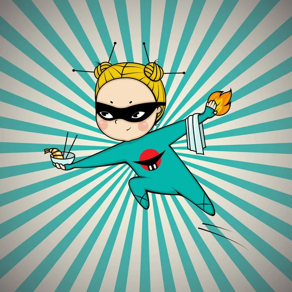 Süper kahraman chef Japon mutfağı