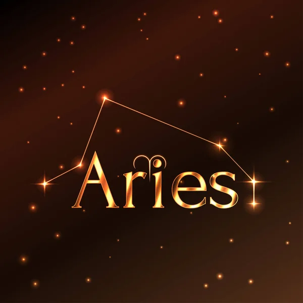 Oheň symbolem Aries znamení zvěrokruhu, horoskop, vektorové grafiky a ilustrace. — Stockový vektor