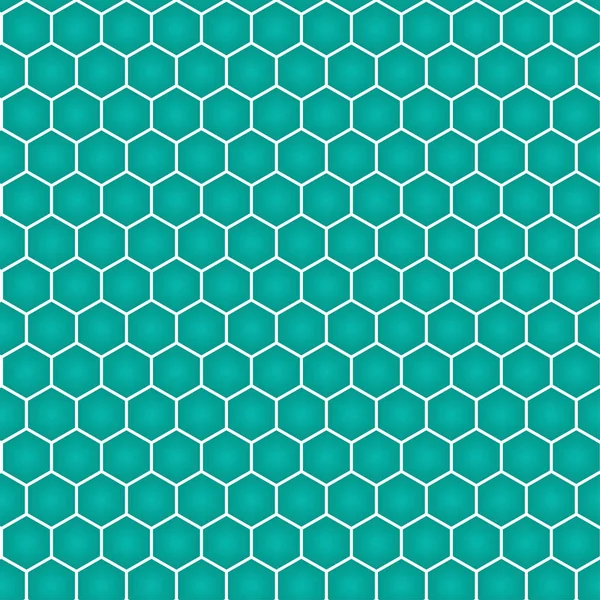 Vector azul en forma de panal de patrones sin fisuras — Archivo Imágenes Vectoriales