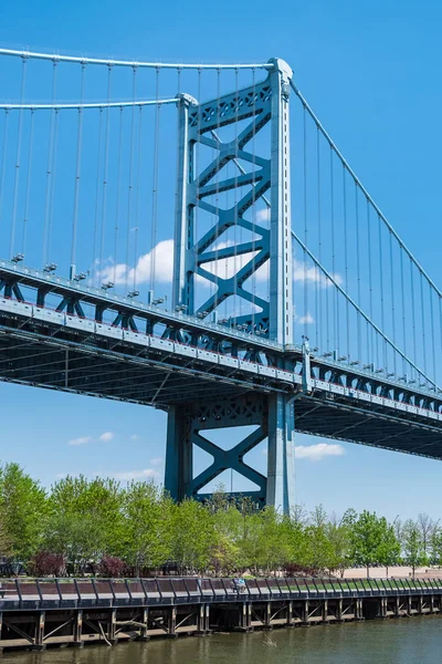Puente Benjamin Franklin — Foto de Stock