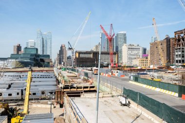 İnşaat alanında New York City