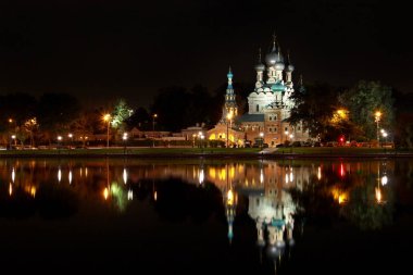Trinity Kilisesi Ostankino Moskova, Rusya.