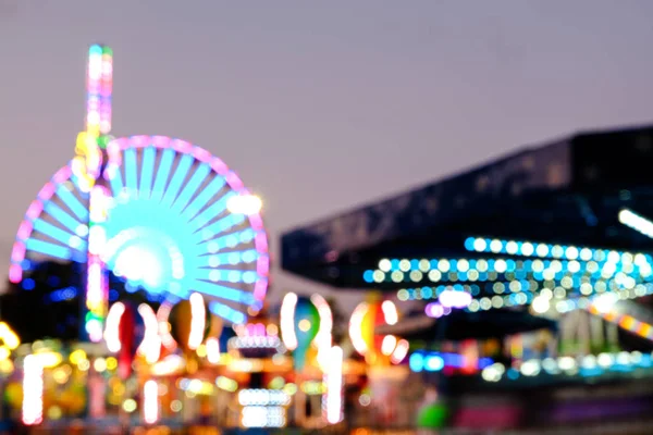 Desenfoque abstracto de las atracciones — Foto de Stock