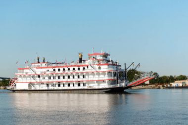 Savannah riverboat Gürcistan kraliçesi gezi üzerinde.
