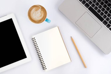 Modern beyaz ofis Resepsiyon Masası 