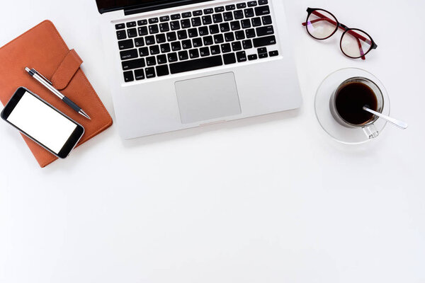 Modern White office desk table