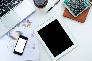 Modern beyaz ofis Resepsiyon Masası