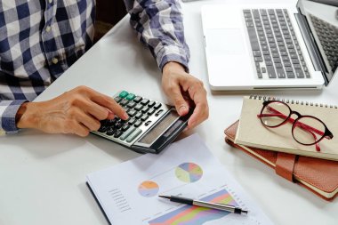 işadamı el çalışma 