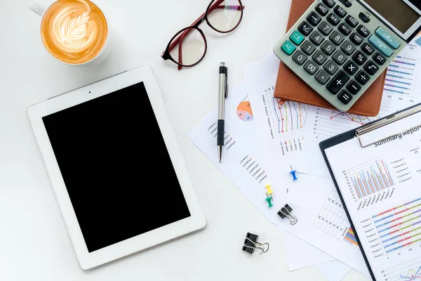 Modern beyaz ofis Resepsiyon Masası