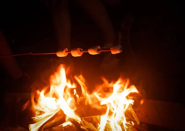 Party-Lagerfeuer — Stockfoto