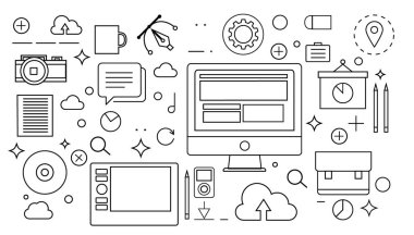  satır iş ofis çalışma alanı 