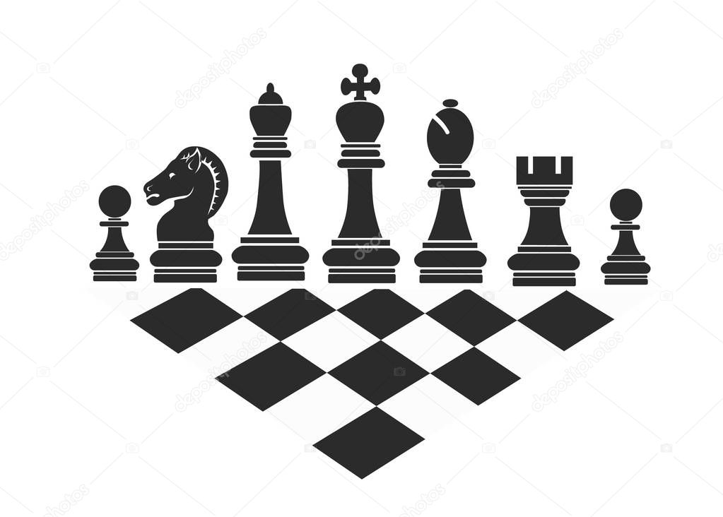set black chess  great 