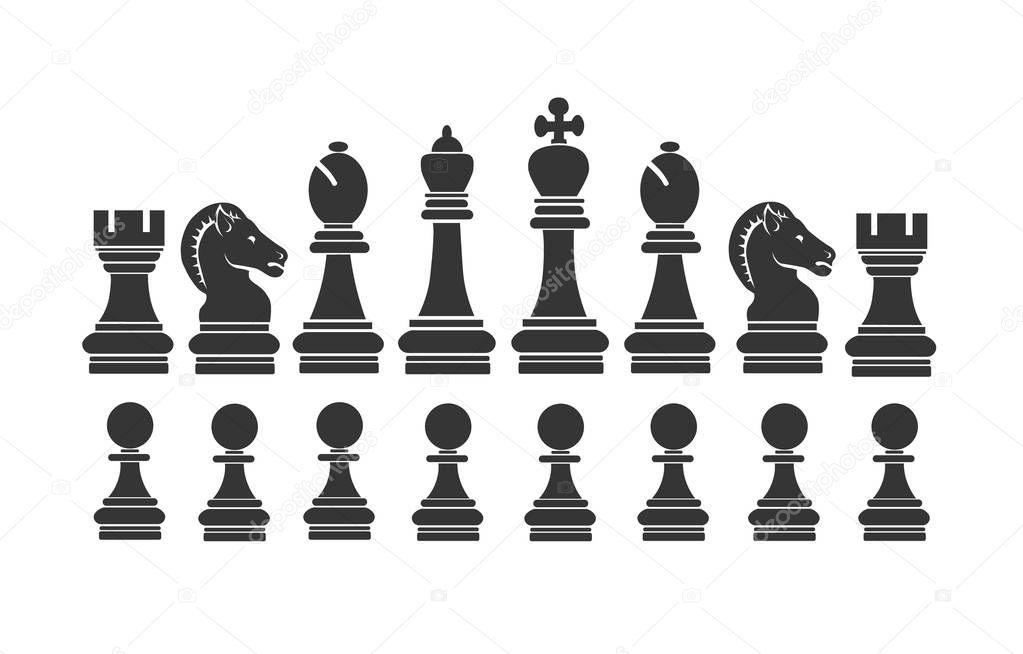 set black chess  great