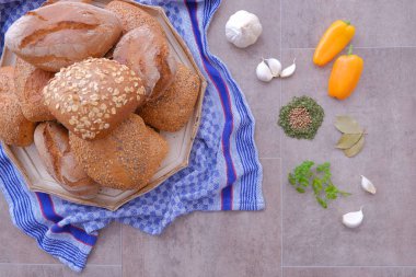 Masada sebzeli çörekler