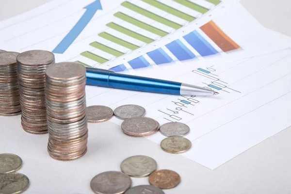 Kavram. iş. Paralar - yatırım ve Interes resmini