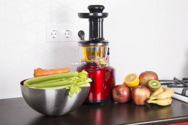 taze güzel parlak sebze ve meyveler Meyve suyu hazırlama