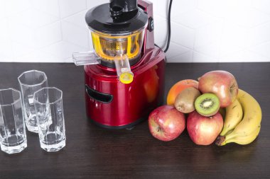 taze güzel parlak sebze ve meyveler Meyve suyu hazırlama