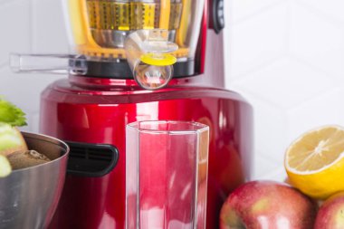 taze güzel parlak sebze ve meyveler Meyve suyu hazırlama