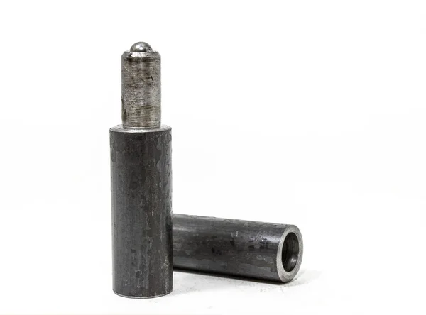 Kapatma menteşesi beyaz arkaplanda izole edildi