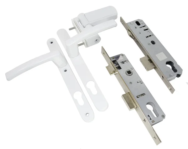 Yakın çekim bak evde kapı yüksek güvenlik kilidi