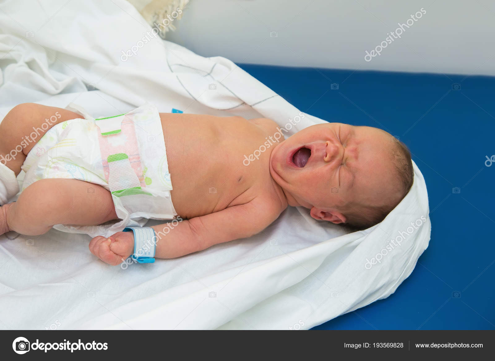 cute newborn babies in hospital