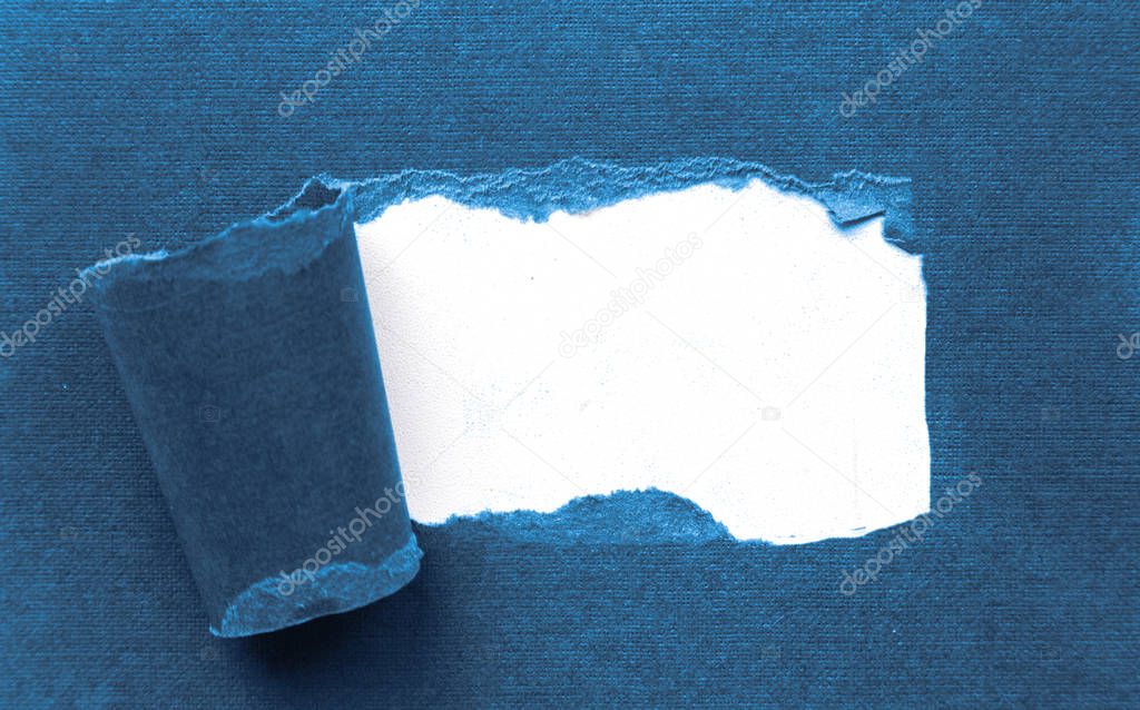 paper texture classic blue color with a roughness, with frame