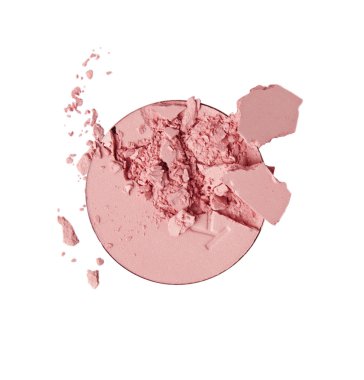 crushed pink eyeshadow clipart