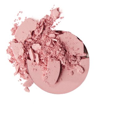 crushed pink eyeshadow clipart