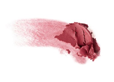 pembe kırmızı parçalanmış krem allık 