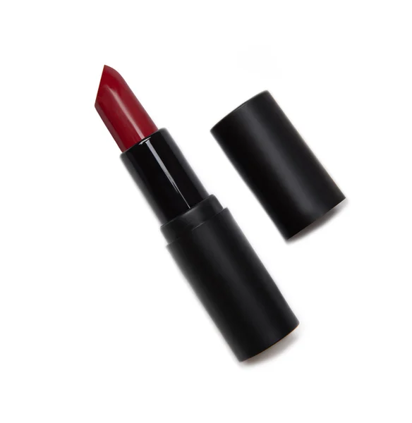 Rode lippenstift pakket — Stockfoto
