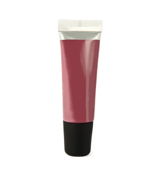 Paquete de brillo labial rosa — Foto de Stock