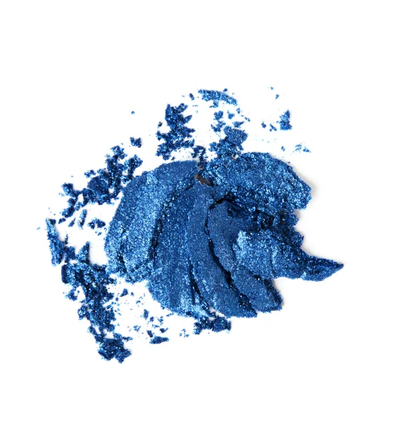 Сломанной сині тіні для повік — стокове фото