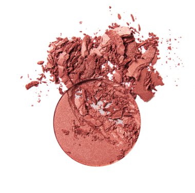 ezilmiş pembe göz farı