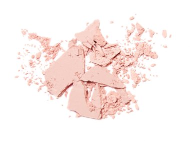 dağınık pembe allık ve göz farı