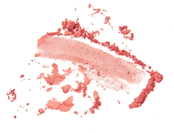 粉红色的脸化妆粉 — 图库照片