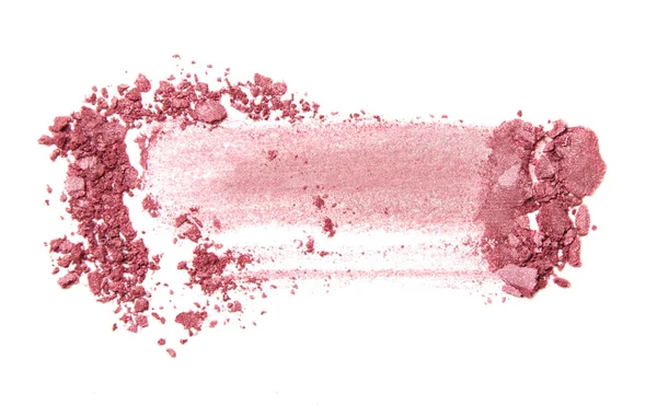 フューシャ ピンクのアイシャドウ ブラシ ストローク — ストック写真