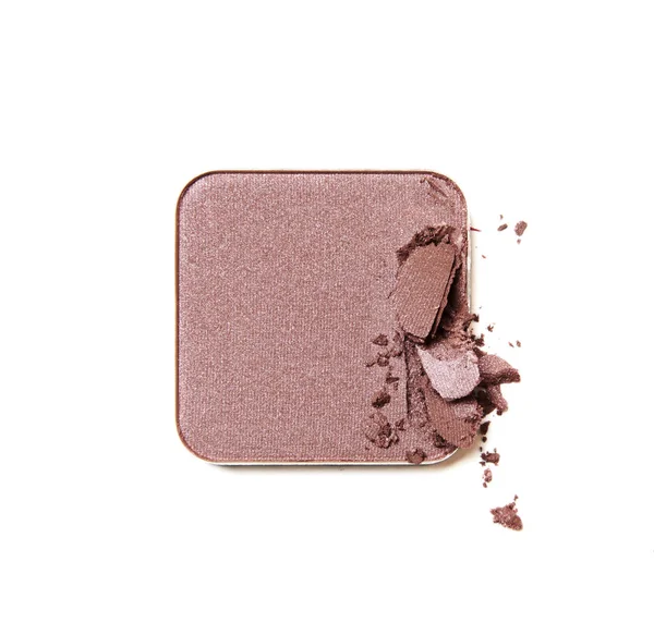 Broken pink burgundy eyeshadow — Stock Photo, Image