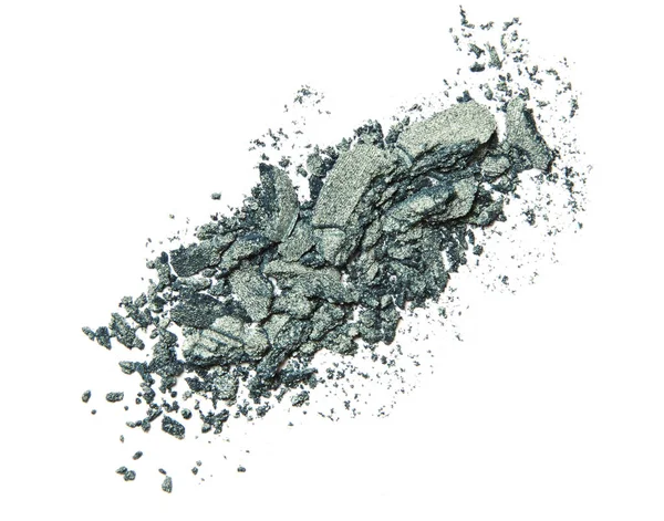 Zielony metaliczny eyeshadow — Zdjęcie stockowe