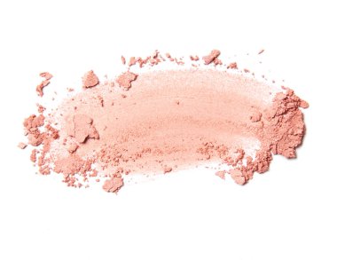 pembe göz farı kontur beyaz arka plan üzerinde izole