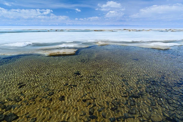 Jezero Hubsugul Mongolsko — Stock fotografie