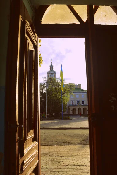 Παλιά πόρτες έλξης — Φωτογραφία Αρχείου