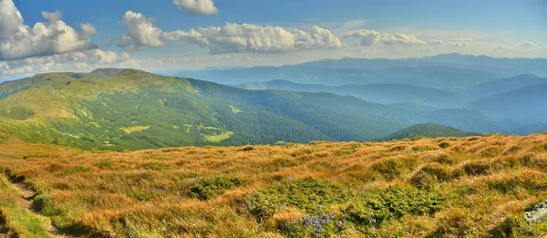 Панорама гір — стокове фото