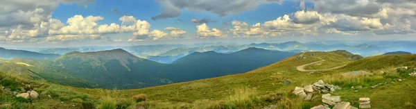 Panorama des montagnes — Photo