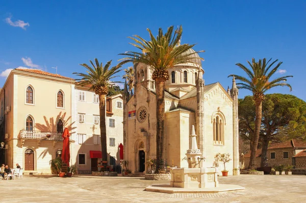 Church of Archangel Michael.  Herceg Novi,  Montenegro — Stock Photo, Image