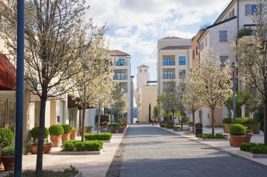 Karadağ, Tivat şehir. Porto Karadağ Köyü görünümünde spri