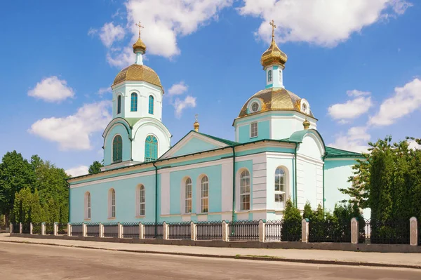 Székesegyház Szent Miklós Uman város, Ukrajna — Stock Fotó